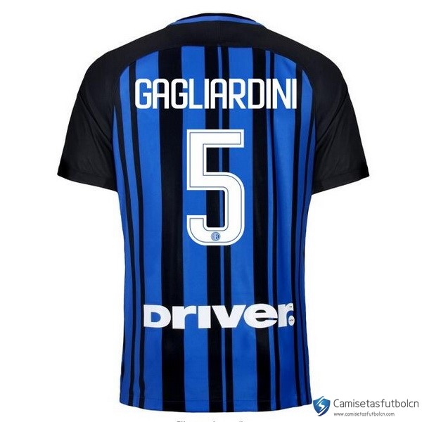 Camiseta Inter Primera equipo Gagliardini 2017-18